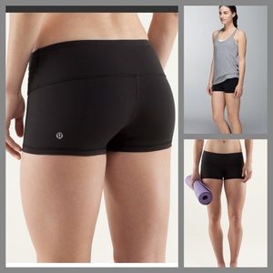 Lululemon Boogie Shorts Black Full-On Luxtreme